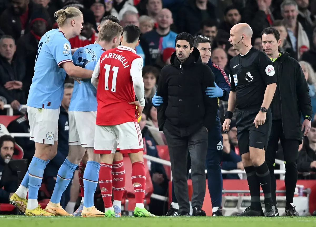 Mikel Arteta makes BOLD team admission following Manchester City defeat